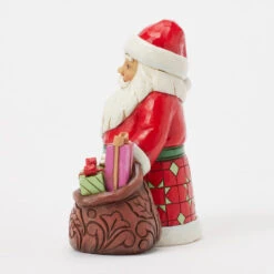 Enesco Jim Shore Heartwood Creek Santa With Bag Of Toys Figurine, 4.88" -Enesco Store Jim Shore Santa With Sack of Presents Figurine 6017296 03