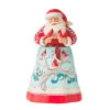 Enesco Jim Shore Santa And Cardinals Figurine, 7.8"