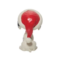 Enesco Jim Shore Peanuts Snoopy With Candy Cane Mini Figurine, 2.75" -Enesco Store Jim Shore Snoopy Glitter Candy Cane Mini Figurine 6013048 02