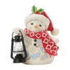 Enesco Jim Shore Heartwood Creek Snowman With Oversized Lantern Figurine, 4.8" -Enesco Store Jim Shore Snowman With Lantern Figurine 6017298 01