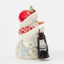 Enesco Jim Shore Heartwood Creek Snowman With Oversized Lantern Figurine, 4.8" -Enesco Store Jim Shore Snowman With Lantern Figurine 6017298 04