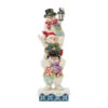 Enesco Jim Shore Heartwood Creek Stacked Snowmen Figurine, 11.5: