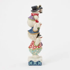 Enesco Jim Shore Heartwood Creek Stacked Snowmen Figurine, 11.5: -Enesco Store Jim Shore Trio of Stacked Snowmen Figurine 6017017 04