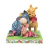 Enesco Jim Shore Disney Winnie The Pooh & Friends Figurine, 6.1" 2 Enesco Jim Shore Disney Winnie The Pooh & Friends Figurine, 6.1" -Enesco Store Jim Shore Winnie the Pooh Piglet and Eeyore Figurine 6013079 01