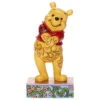 Enesco Jim Shore Disney Winnie The Pooh Standing Figurine, 4.75" 1 Enesco Jim Shore Disney Winnie The Pooh Standing Figurine, 4.75" -Enesco Store Jim Shore Winnie the Pooh Standing Figurine 6008081 01