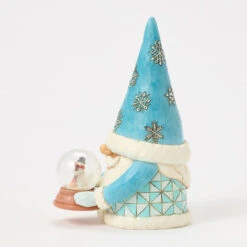 Enesco Jim Shore Heartwood Creek Winter Gnome With Snow Globe Figurine, 6.3" -Enesco Store Jim Shore Winter Gnome With Snow Globe Figurine 6017288 03