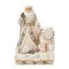Enesco Jim Shore Woodland Santa With Polar Bear Figurine, 10.24" -Enesco Store Jim Shore Woodland Santa With Polar Bear Figurine 6017170 01
