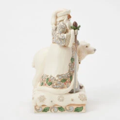 Enesco Jim Shore Woodland Santa With Polar Bear Figurine, 10.24" 9 Enesco Jim Shore Woodland Santa With Polar Bear Figurine, 10.24" -Enesco Store Jim Shore Woodland Santa With Polar Bear Figurine 6017170 04