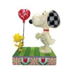 Enesco Jim Shore Peanuts Woodstock And Snoopy Heart Balloon Figurine, 5" -Enesco Store Jim Shore Woodstock Giving Snoopy Balloon Figurine 6011948 01
