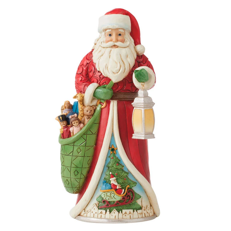 Enesco Jim Shore Worldwide Event Santa With Sack Of Toys, 9.6" 3 Enesco Jim Shore Worldwide Event Santa With Sack Of Toys, 9.6"