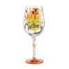 Enesco Lolita Witch Way To The Wine Glass, 15 Oz. 1 Enesco Lolita Witch Way To The Wine Glass, 15 Oz. -Enesco Store Lolita Witch Way to the Wine Halloween Wine Glass 6012494 01