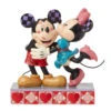 Enesco Jim Shore Disney Minnie Kissing Mickey Figurine, 5.8" 1 Enesco Jim Shore Disney Minnie Kissing Mickey Figurine, 5.8" -Enesco Store Minnie Mouse Kissing Mickey Mouse Figurine 6016327 01