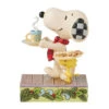 Enesco Jim Shore Peanuts Snoopy And Woodstock Cookies For Santa Figurine, 5" -Enesco Store Snoopy and Woodstock Cookies and Cocoa for Santa 6017233 01