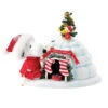 Enesco Peanuts Snoopy With Puffer Igloo Figurine, 7" 2 Enesco Peanuts Snoopy With Puffer Igloo Figurine, 7" -Enesco Store Snoopys Puffer Igloo Christmas Figurine 6016485 01