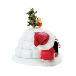 Enesco Peanuts Snoopy With Puffer Igloo Figurine, 7" -Enesco Store Snoopys Puffer Igloo Christmas Figurine 6016485 04